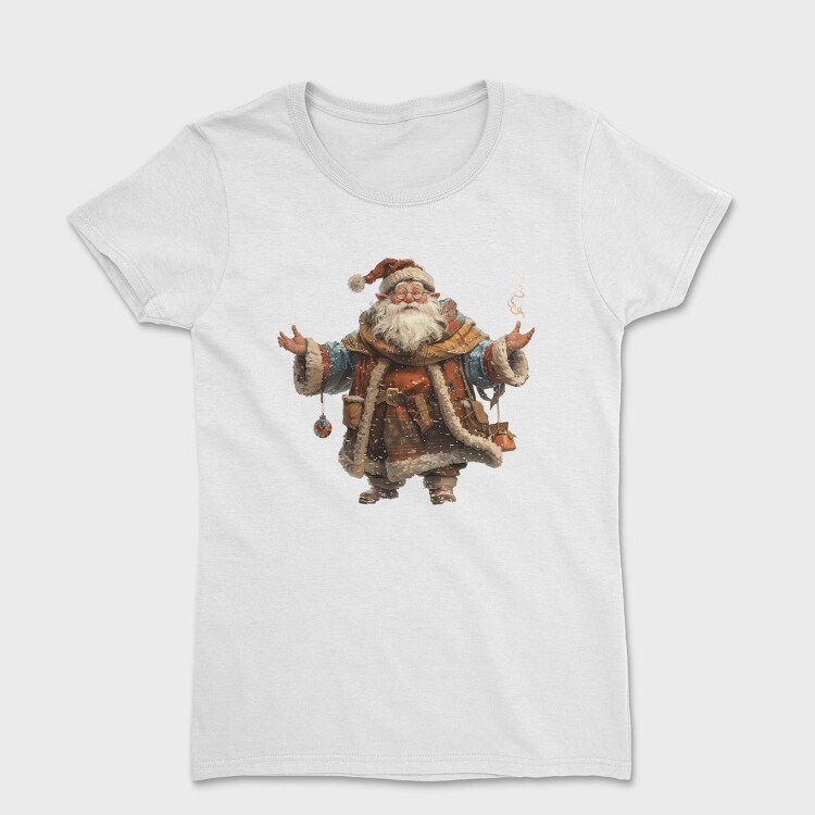 Santa Claus Snowy, Tricou Femei