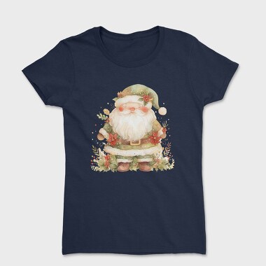 Santa Claus Wreath, Tricou Femei