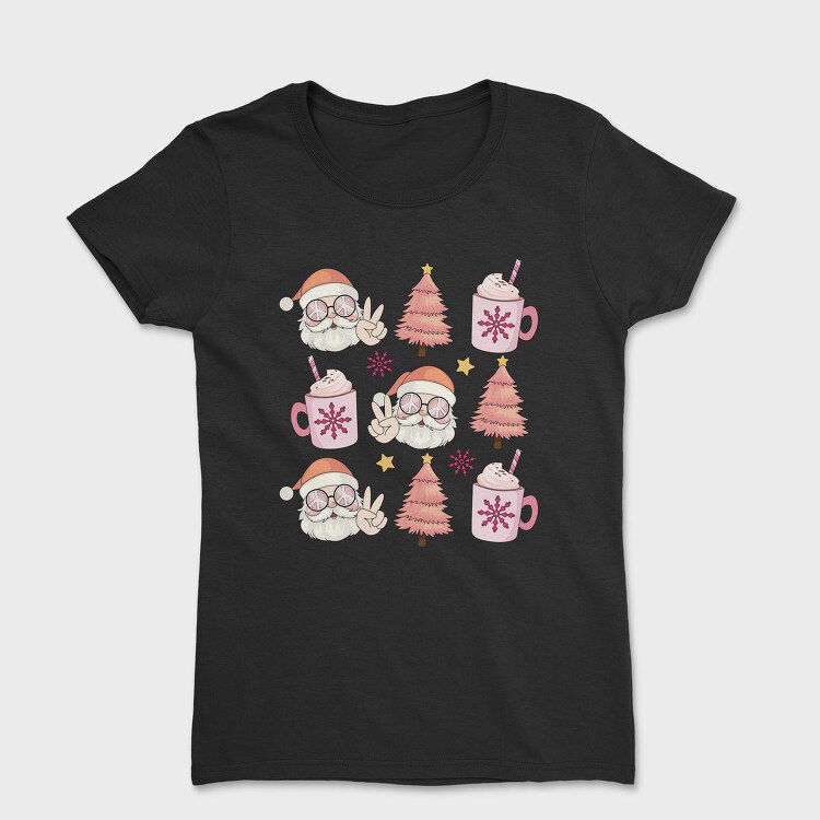 Santa Cocoa Tree, Tricou Femei