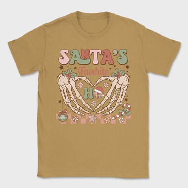 Santa S Favorite Ho, Tricou Barbati (Unisex)