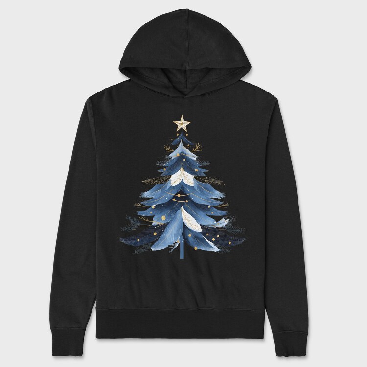 Sapphire Snow Peak, Hanorac Oversize Barbati (Unisex)