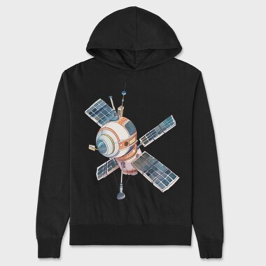 Satellite Antennas, Hanorac Oversize Barbati (Unisex)
