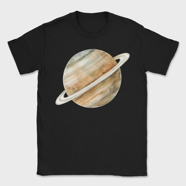 Saturn Ring Art, Tricou Barbati (Unisex)