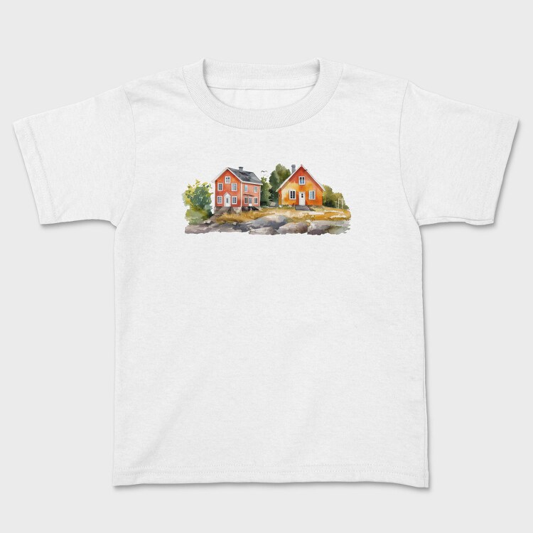 Scandi Clipart 23, Tricou Copii
