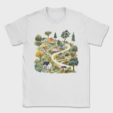Scandi Homes Nature Cottage, Tricou Barbati (Unisex)