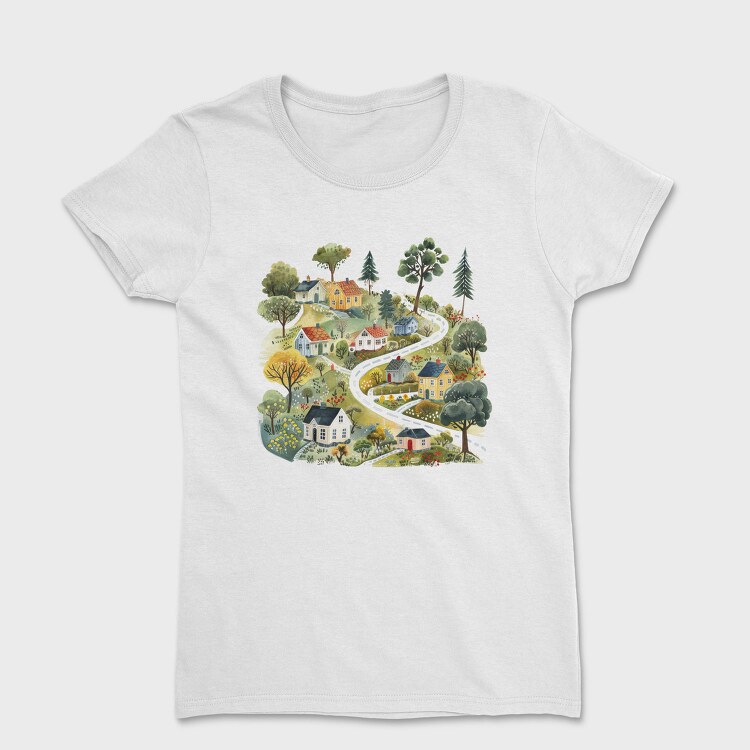 Scandi Homes Nature Cottage, Tricou Femei