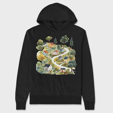 Scandi Homes Nature Cottage, Hanorac Oversize Barbati (Unisex)