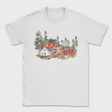 Scandinavian Houses Night, Tricou Barbati (Unisex)
