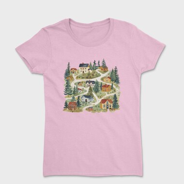 Scandinavian Serenity Nest, Tricou Femei