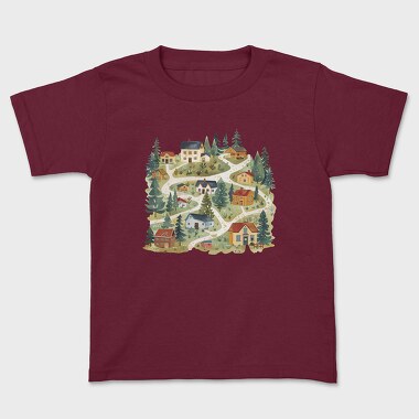 Scandinavian Serenity Nest, Tricou Copii