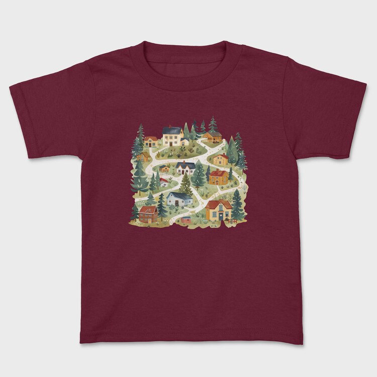 Scandinavian Serenity Nest, Tricou Copii
