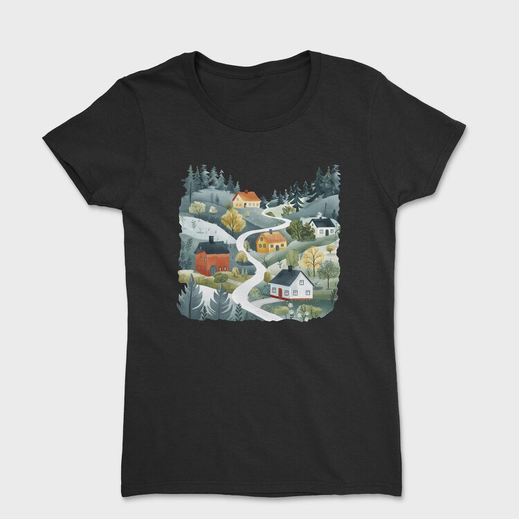 Scandinavian Village Club, Tricou Femei
