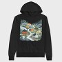 Scandinavian Village Club, Hanorac Oversize Barbati (Unisex)