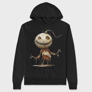 Scarecrow Christmas Garden, Hanorac Oversize Barbati (Unisex)