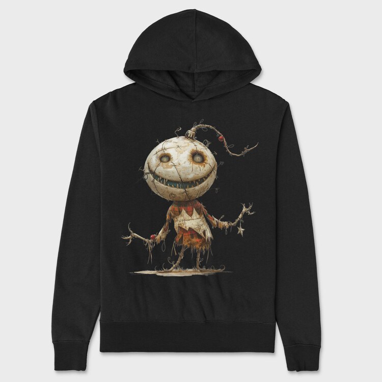 Scarecrow Christmas Garden, Hanorac Oversize Barbati (Unisex)