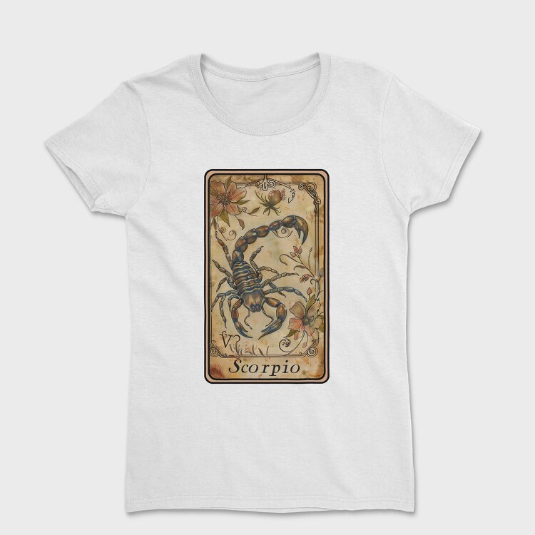 Scorpio Scorpio Card, Tricou Femei