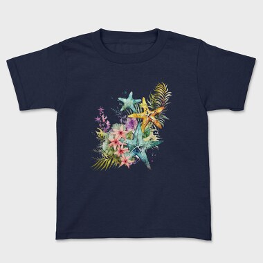 Sea Stars Flowers, Tricou Copii
