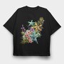 Sea Stars Flowers, Tricou Oversize Barbati (Unisex)