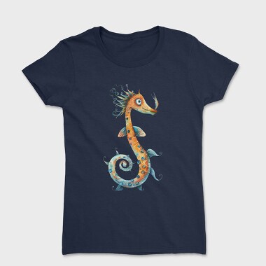 Seahorse Spiral Tail, Tricou Femei