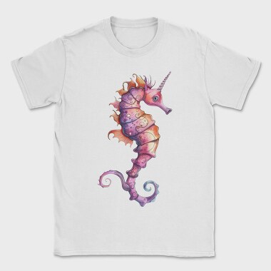 Seahorse Tail, Tricou Barbati (Unisex)