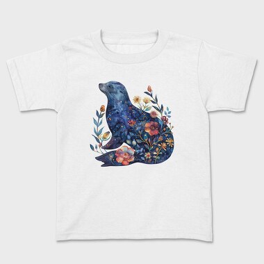 Seal Floral Night, Tricou Copii