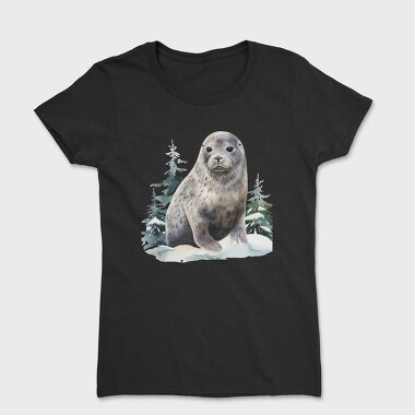 Seal In Snow, Tricou Femei