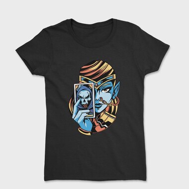 Skeletor Skull Mask, Tricou Femei