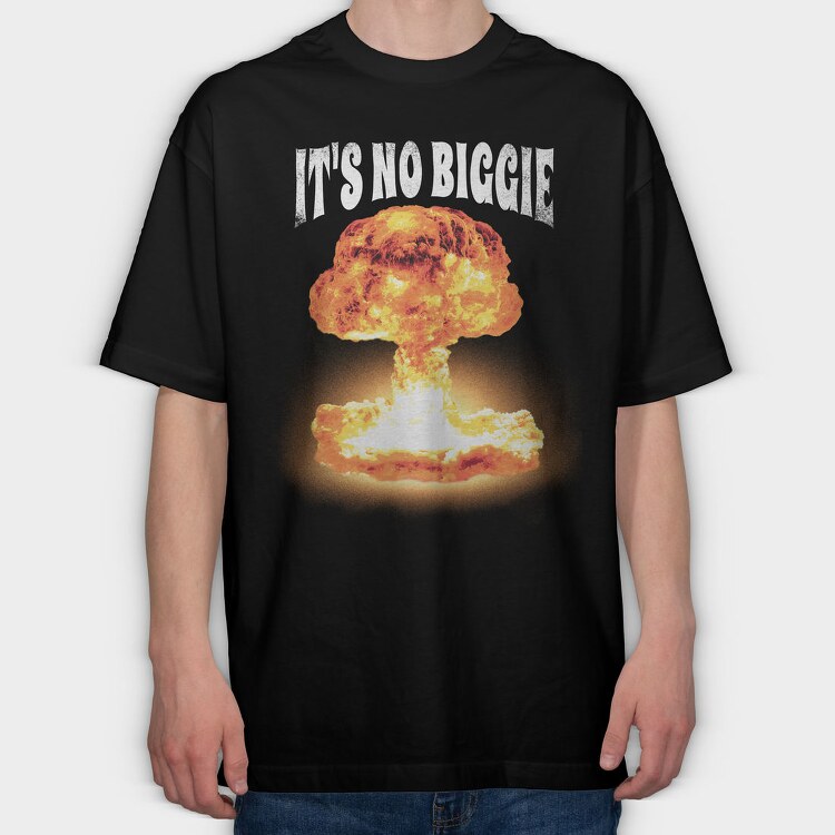 Nuclear, Tricou Oversize Barbati (Unisex)