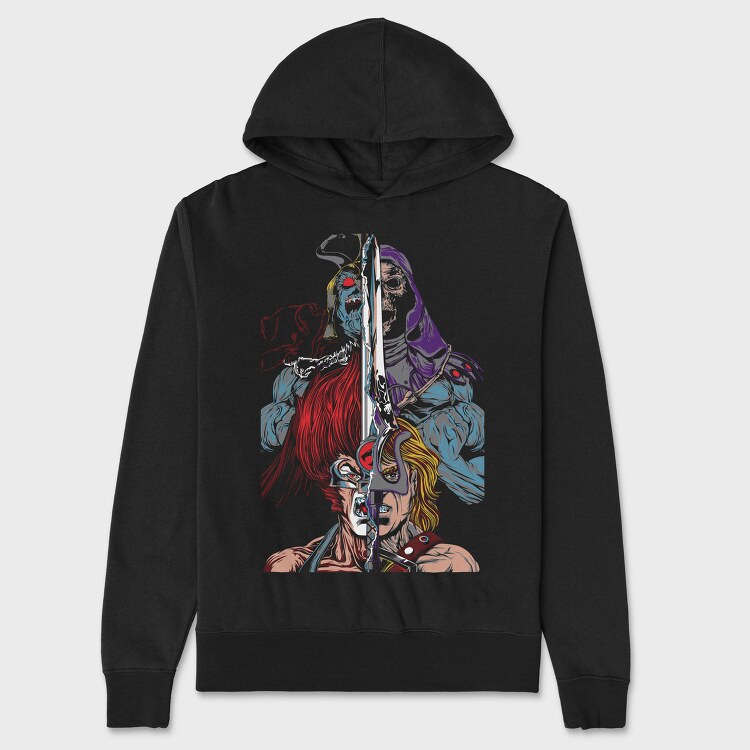 Soul Of The Warrior, Hanorac Oversize Barbati (Unisex)