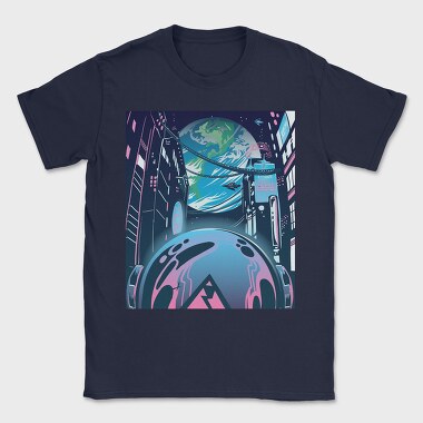 Space City Earth, Tricou Barbati (Unisex)