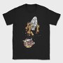 Space Rocket Car, Tricou Barbati (Unisex)