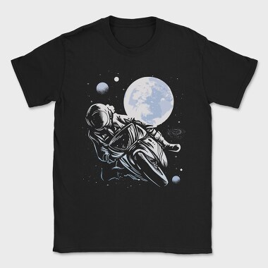Spacewalk Moon, Tricou Barbati (Unisex)