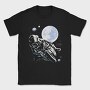 Spacewalk Moon, Tricou Barbati (Unisex)