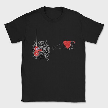 Spider Heart Love, Tricou Barbati (Unisex)