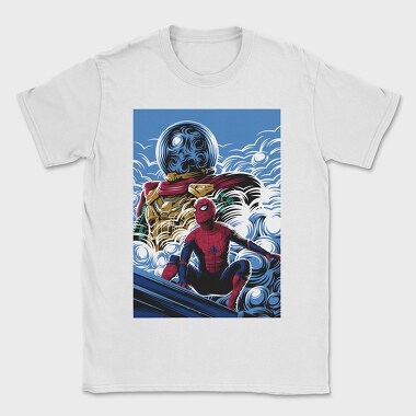 Spiderman Moon Wave, Tricou Barbati (Unisex)