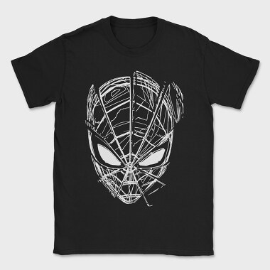 Spiderman Web Sketch, Tricou Barbati (Unisex)