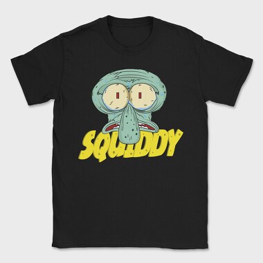 Squidly Eyes, Tricou Barbati (Unisex)