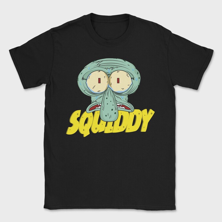 Squidly Eyes, Tricou Barbati (Unisex)