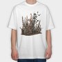 Rusty Sea Plants, Tricou Oversize Barbati (Unisex)