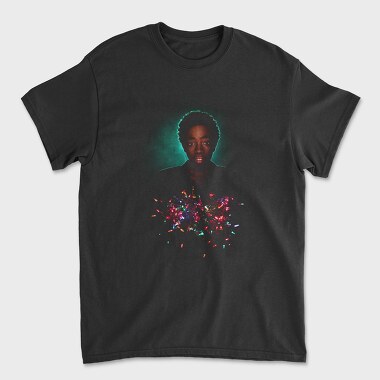 Halftone Portrait Confetti, Tricou Barbati (Unisex)