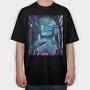 Space City Earth, Tricou Oversize Barbati (Unisex)