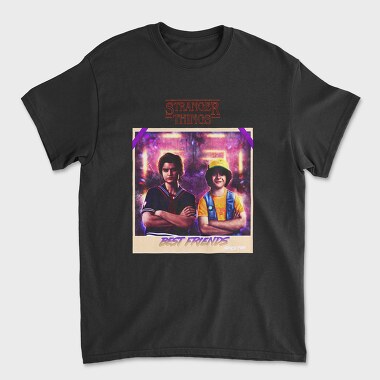 Stranger Things Best Friends, Tricou Barbati (Unisex)