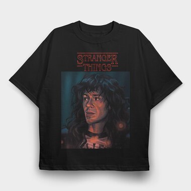 Stranger Things Demogorgon, Tricou Oversize Barbati (Unisex)
