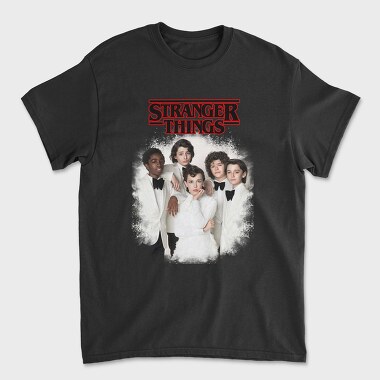Stranger Things Group Vintage, Tricou Barbati (Unisex)