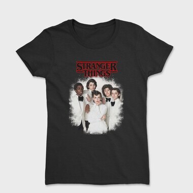 Stranger Things Group Vintage, Tricou Femei