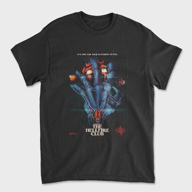Stranger Things Hellfire, Tricou Barbati (Unisex)