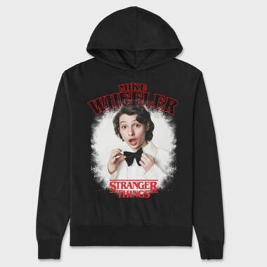 Stranger Things Mike Wheeler, Hanorac Oversize Barbati (Unisex)
