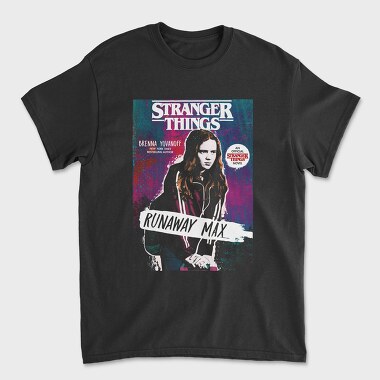 Stranger Things Runaway Max, Tricou Barbati (Unisex)