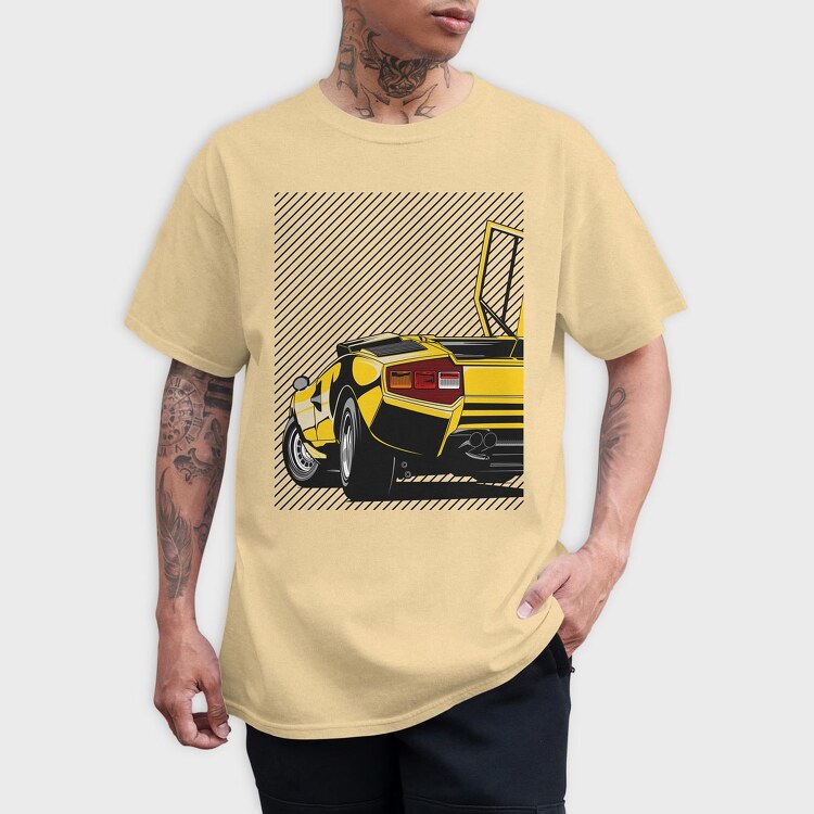 Countach, Tricou Barbati (Unisex)