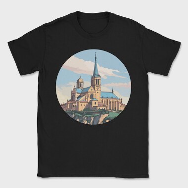 Notre Dame De La Garde, Tricou Barbati (Unisex)